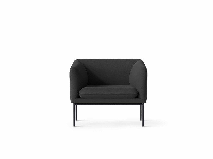 Furniture Ferm Living | Turn 1-Seater - Black - Focus Grey