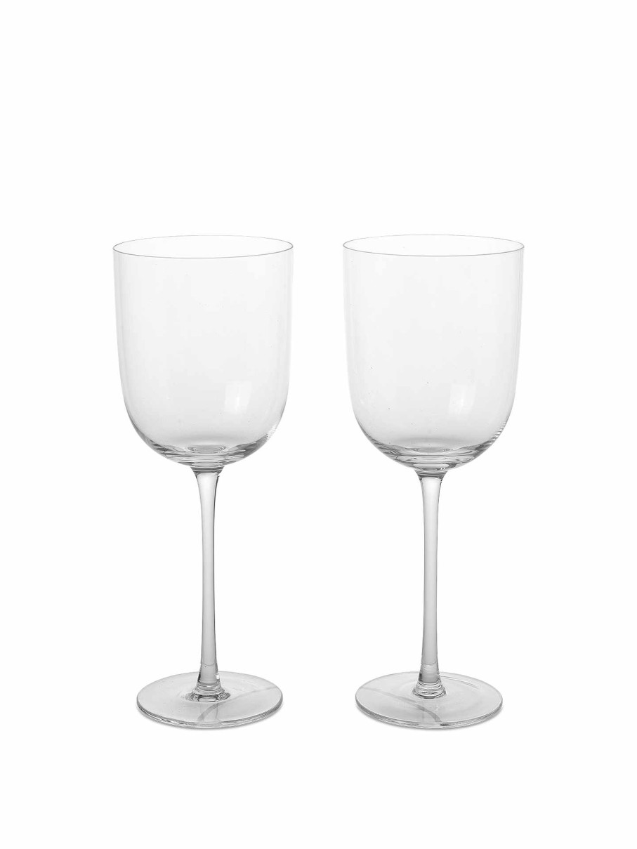 Kitchen Ferm Living | Host Red Wine Glasses - Set Of 2 Clear