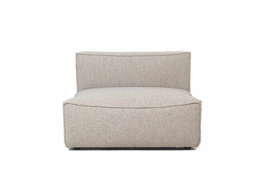 Furniture Ferm Living | Catena Sofa Center L100 Confetti Boucle Light Grey