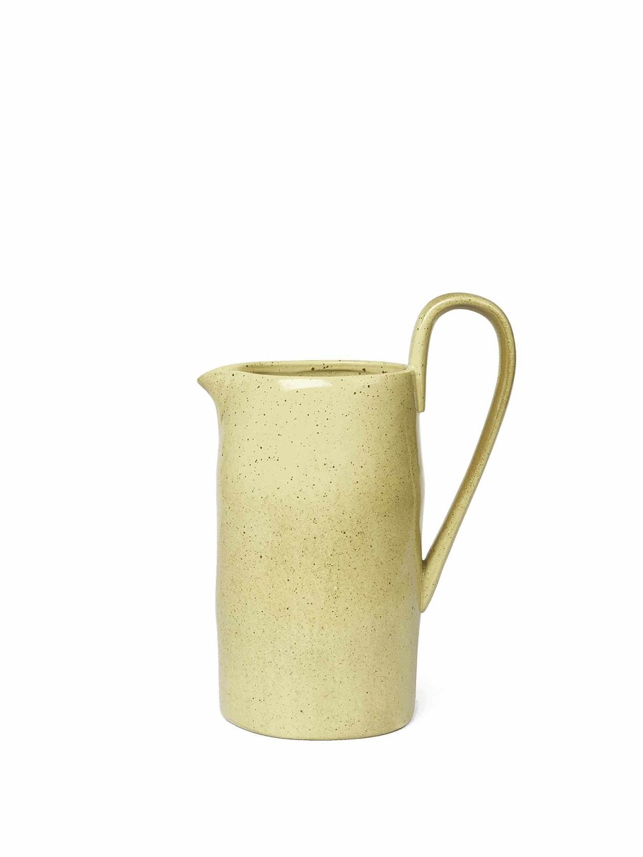 Kitchen Ferm Living | Flow Jug Speckle Yellow