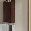 Furniture Ferm Living | Sill Wall Cabinet Dark Stained Oak