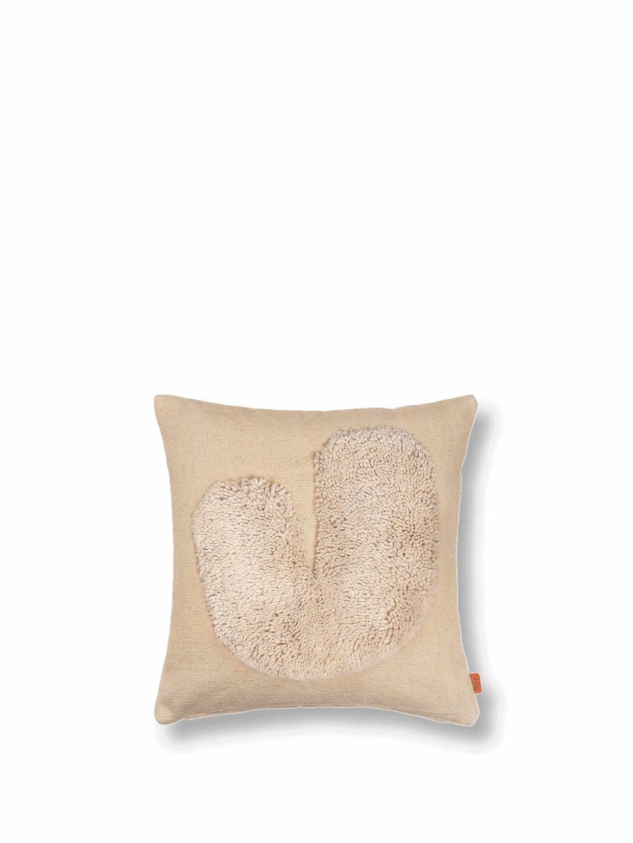 Textiles Ferm Living | Lay Cushion Cover - Sand/Off-White Offwhite