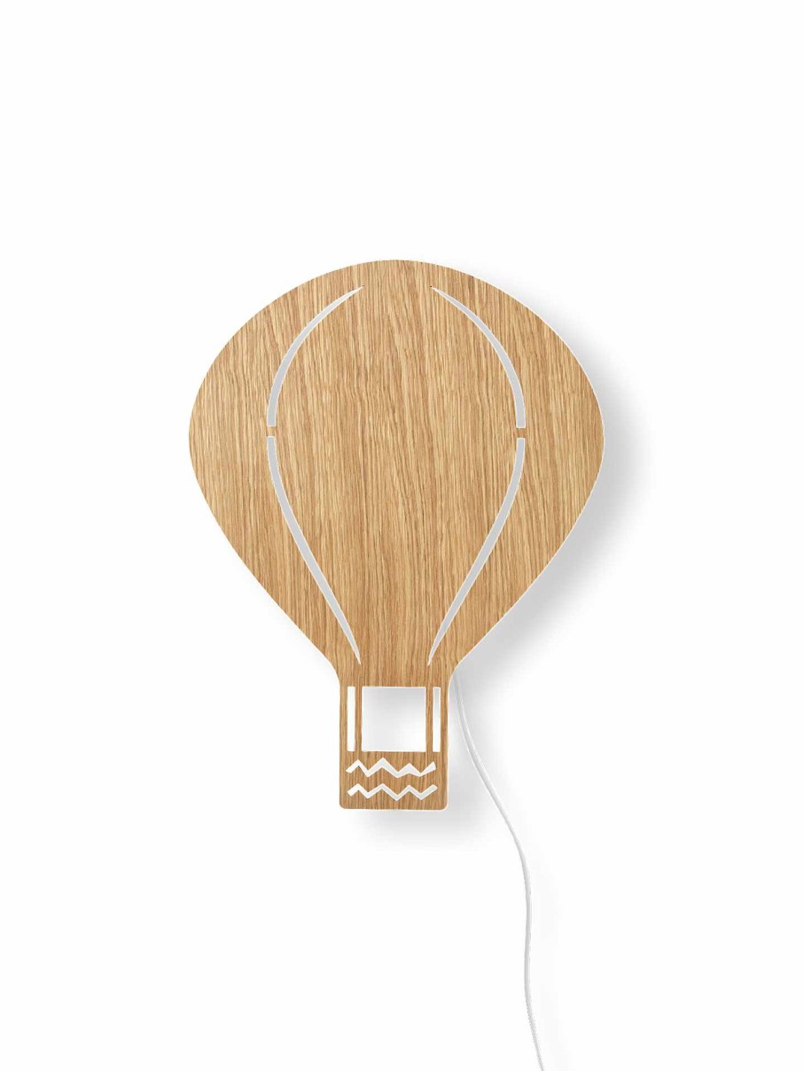 Kids Ferm Living | Air Balloon Lamp Oiled Oak