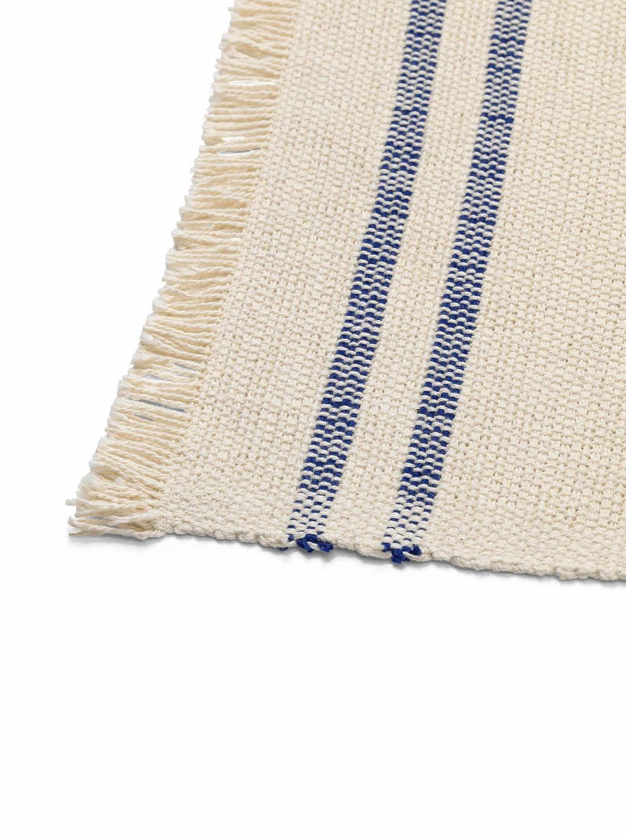 Kitchen Ferm Living | Savor Placemat - Off-White/ Blue