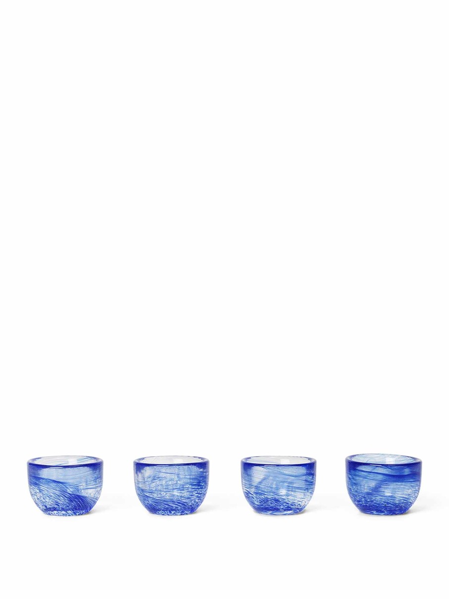 Kitchen Ferm Living | Tinta Egg Cups - Set Of 4 Blue