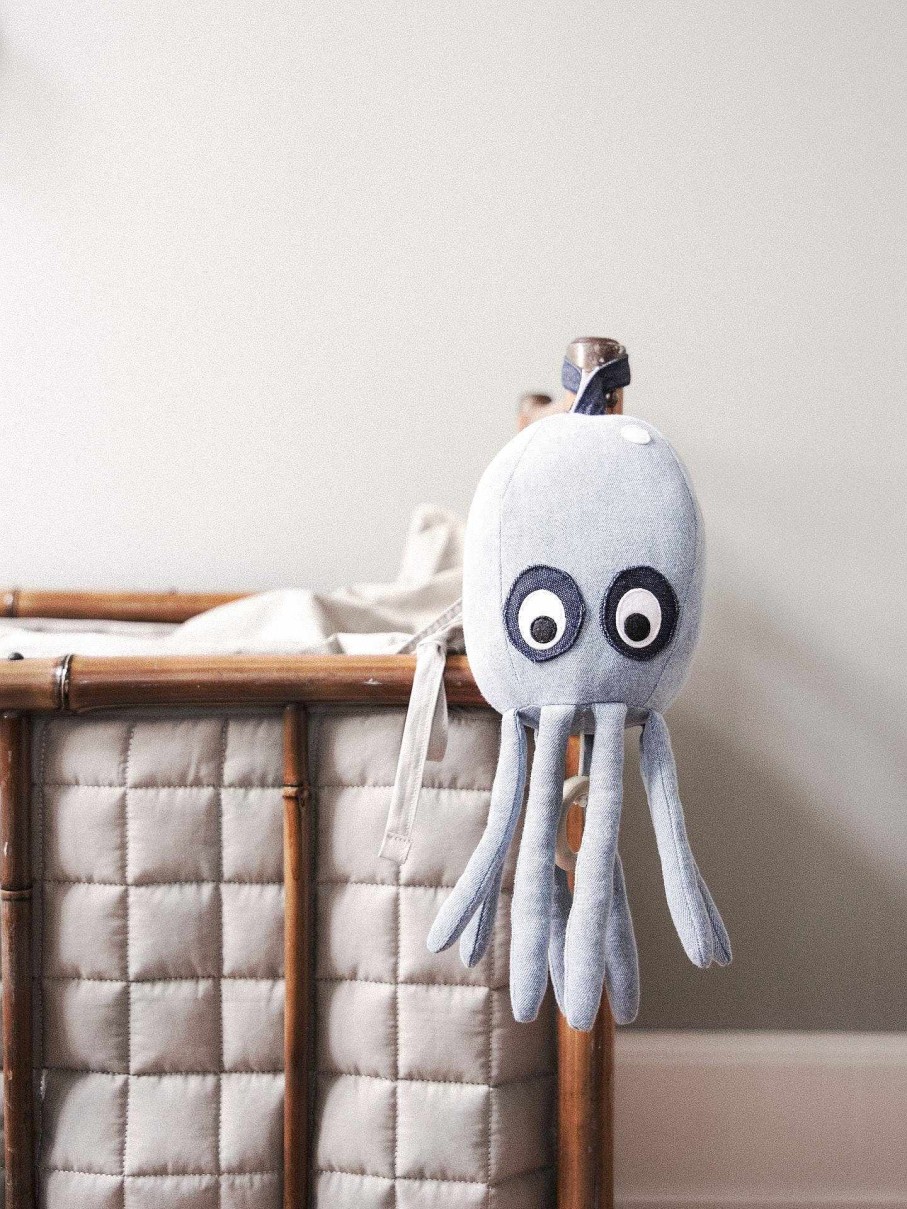 Kids Ferm Living | Octopus Music Mobile - Denim Blue