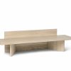 Furniture Ferm Living | Oblique Bench - Natural Oak