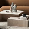 Furniture Ferm Living | Distinct Grande Duo Tables - Travertine Cashmere