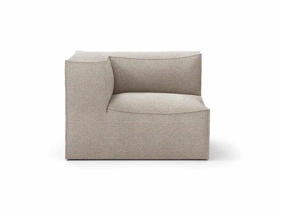 Furniture Ferm Living | Catena Sofa Connect Corner L200 Confetti Boucle Light Grey