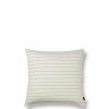 Textiles Ferm Living | Grand Cushion Cover - Off-White/Chocolate Offwhite