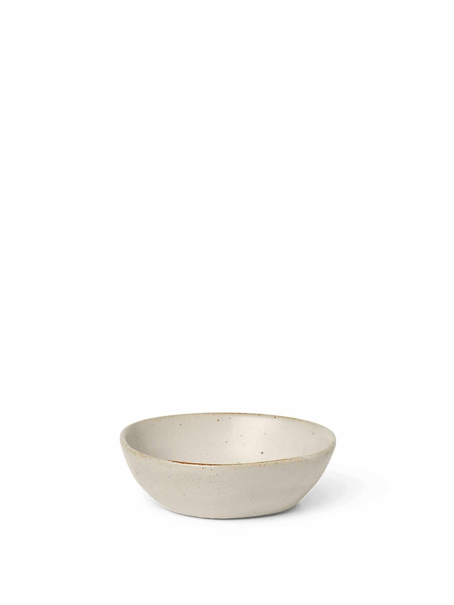 Kitchen Ferm Living | Flow Bowl - Small - Off-White Speckle Offwhite