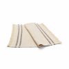 Kitchen Ferm Living | Savor Placemat - Off-White/ Chocolate