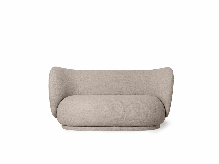 Furniture Ferm Living | Rico Sofa 2 - Boucle Sand