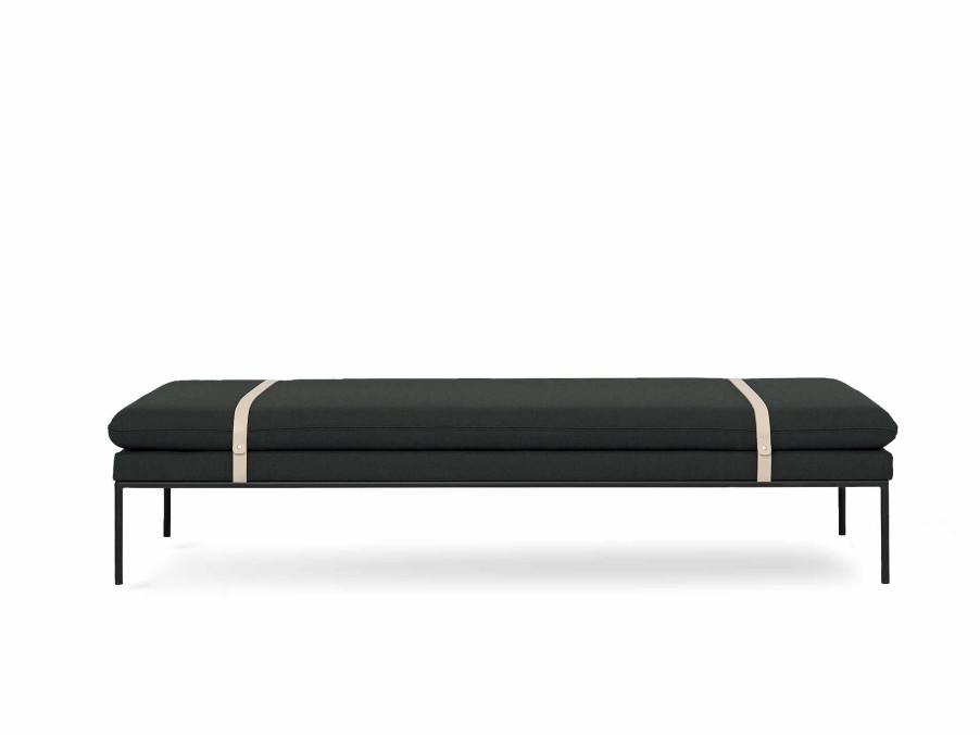 Furniture Ferm Living | Turn Daybed - Fiord - Solid Dark Green