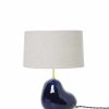 Lighting Ferm Living | Hebe Lamp Base Small - Deep Blue Dark Blue