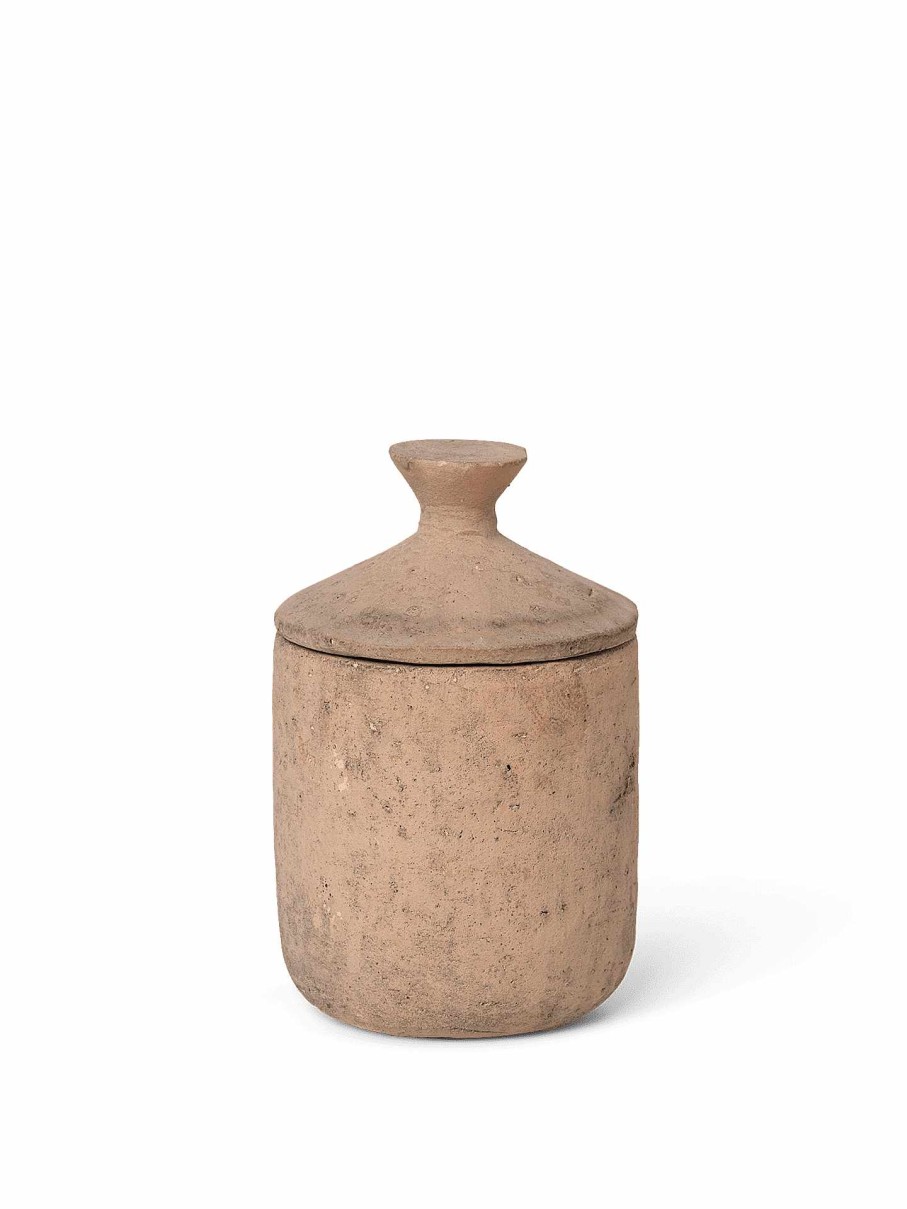 Accessories And Decorations Ferm Living | Ura Scented Candle - Pale Sienna Beige