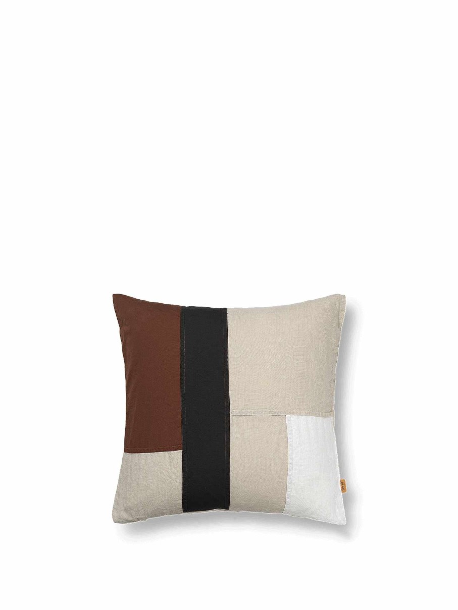 Textiles Ferm Living | Part Cushion Cover Cinnamon