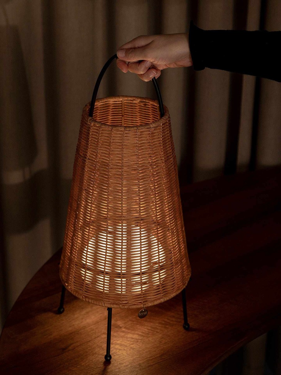 Lighting Ferm Living | Porti Braided Lamp Natural