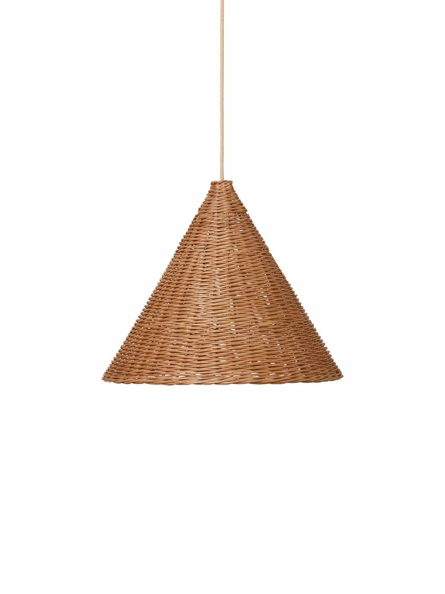 Lighting Ferm Living | Dou Lampshade - O45 Natural