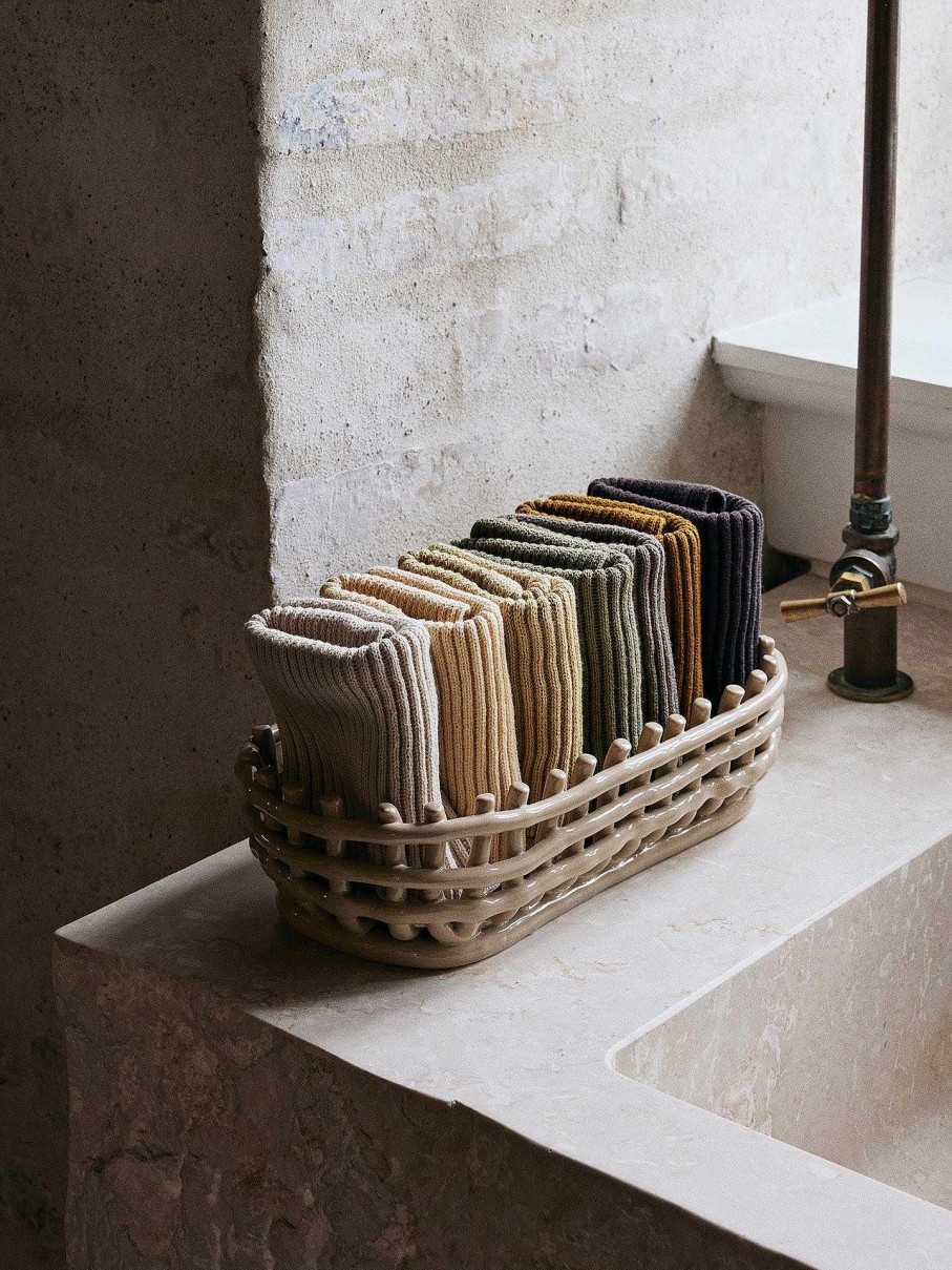 Kitchen Ferm Living | Day Cloths - Set Of 7 - Calm Natural