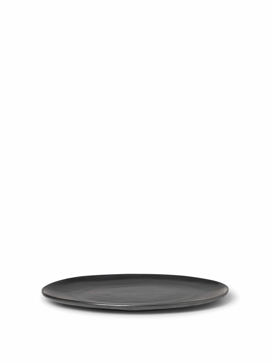 Kitchen Ferm Living | Flow Plate - Large Black