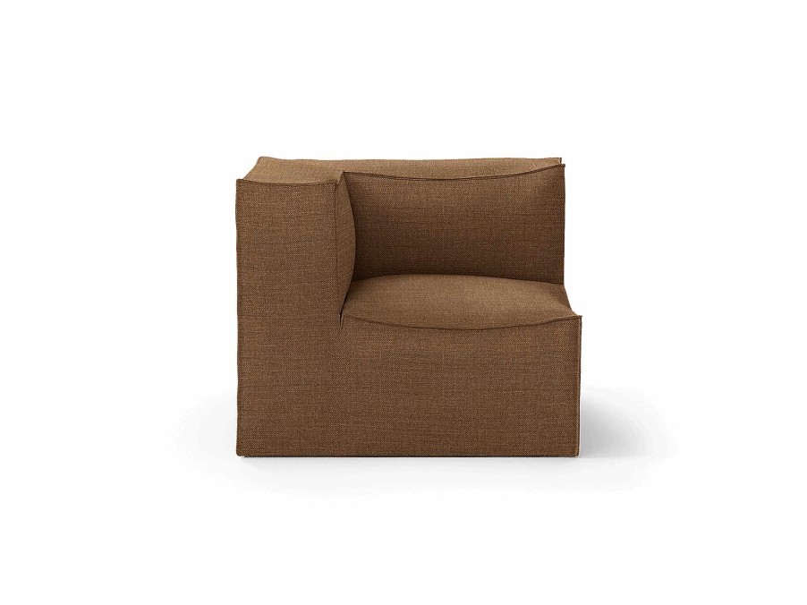 Furniture Ferm Living | Catena Sofa Connect Corner S200 Hot M. - Smoked Chocolate