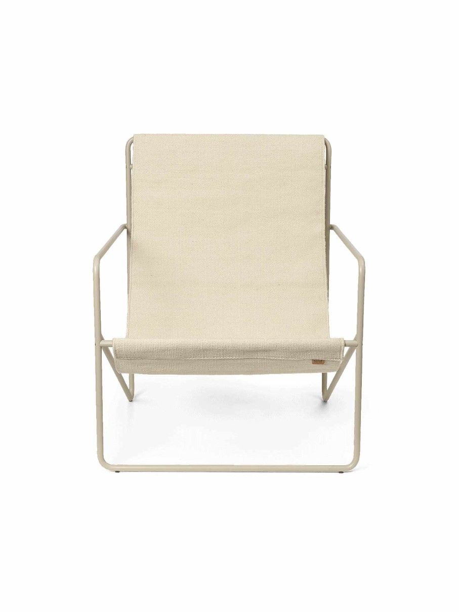 Outdoor Living Ferm Living | Desert Lounge Chair - Cashmere/ Cloud