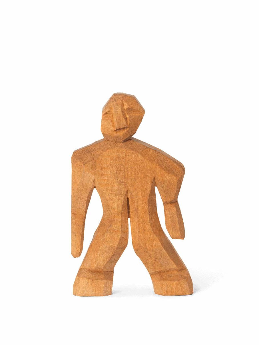 Kids Ferm Living | Otto Hand-Carved Figure Orange