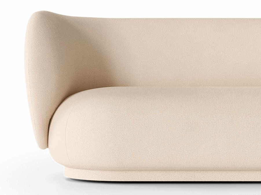 Furniture Ferm Living | Rico Sofa 2 - Brushed - Off-White Offwhite