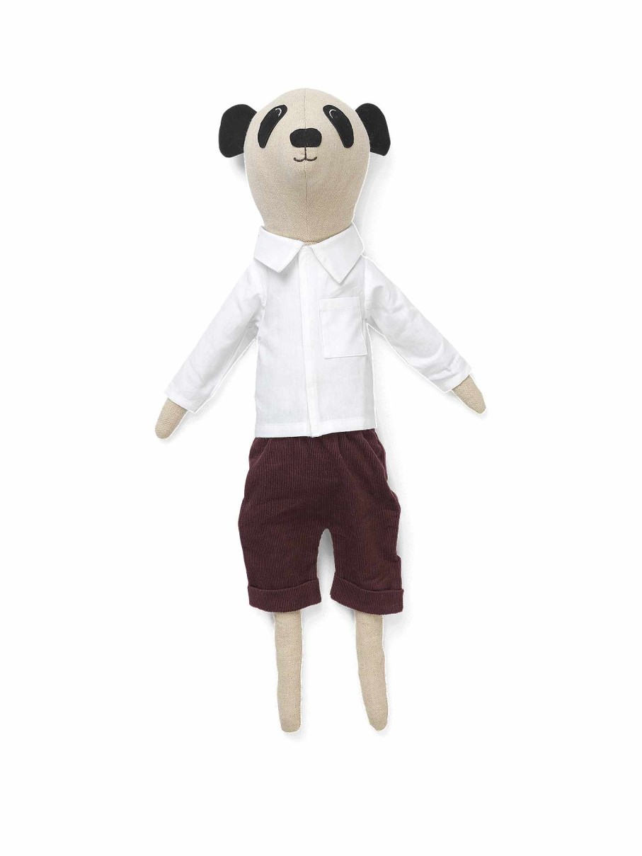 Kids Ferm Living | Panda Teddy - Natural Brown