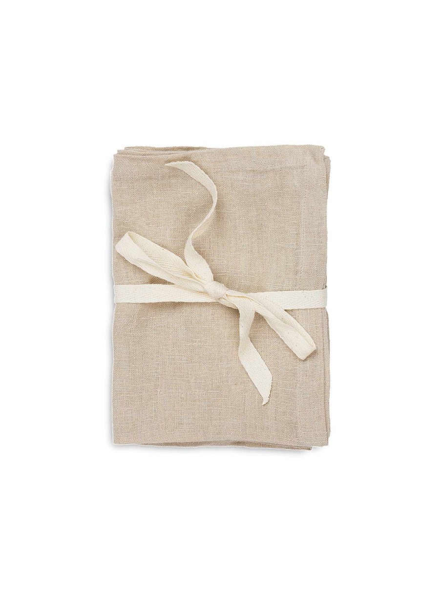 Kitchen Ferm Living | Linen Placemat - Set Of 2 Natural