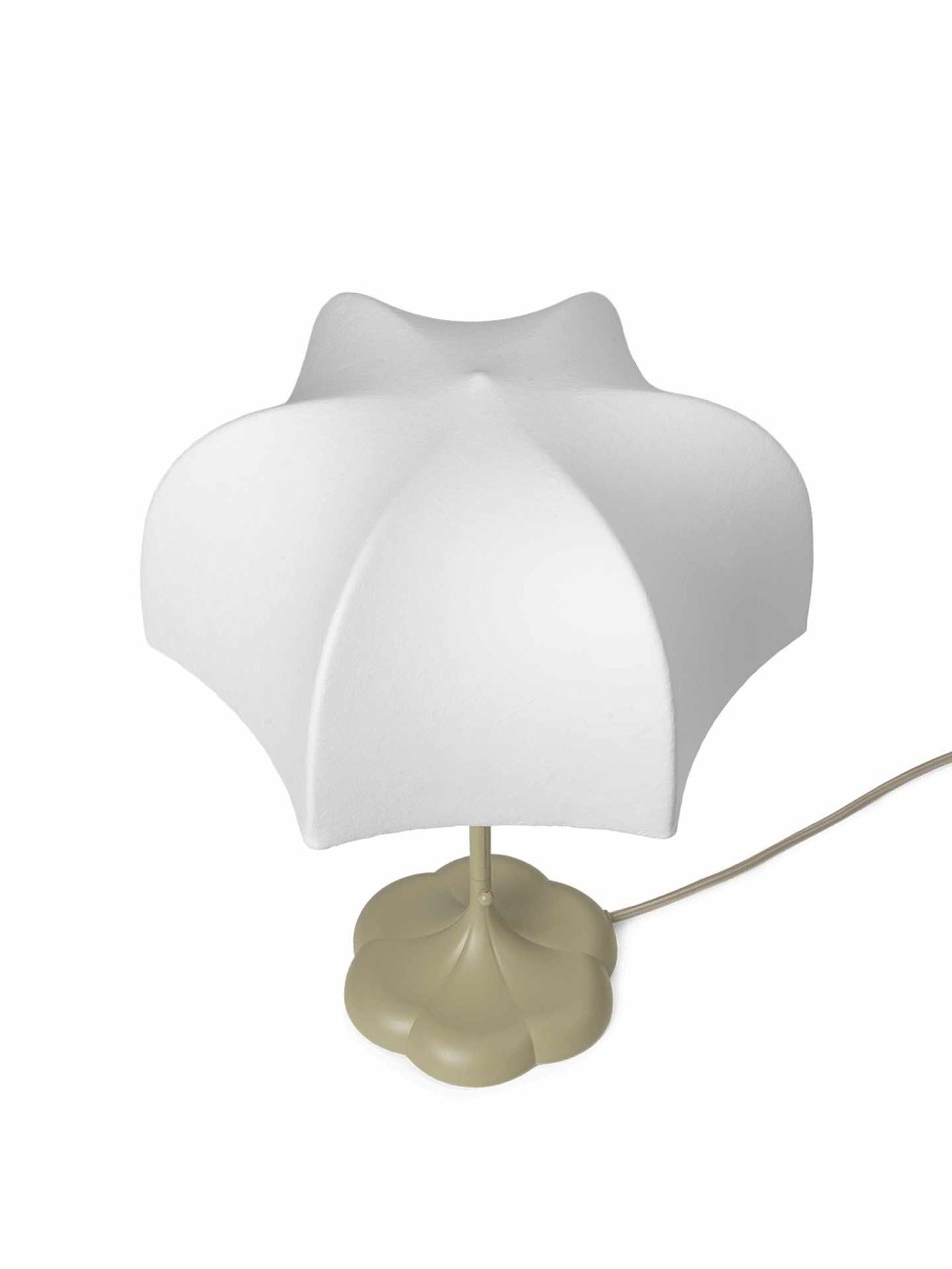 Lighting Ferm Living | Poem Table Lamp - White/ Cashmere