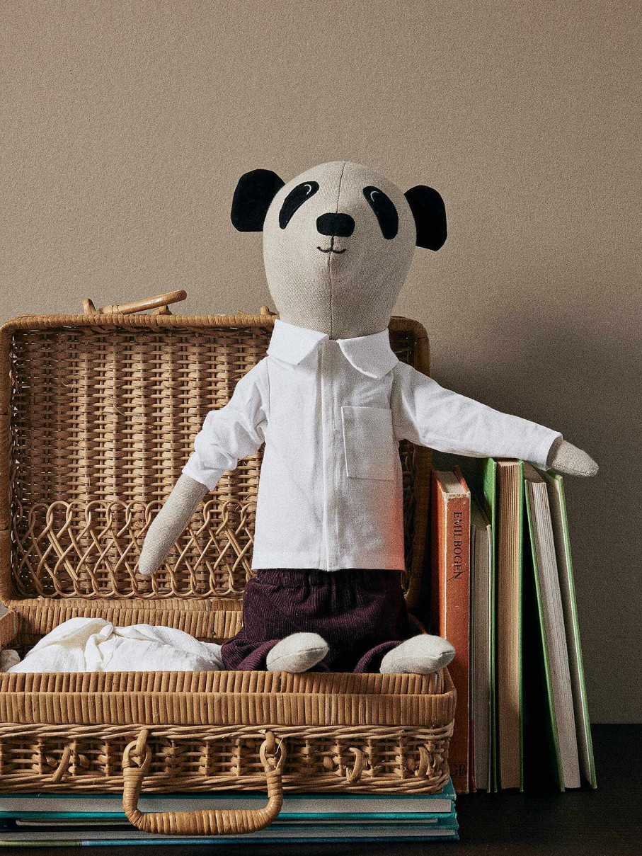 Kids Ferm Living | Panda Teddy - Natural Brown