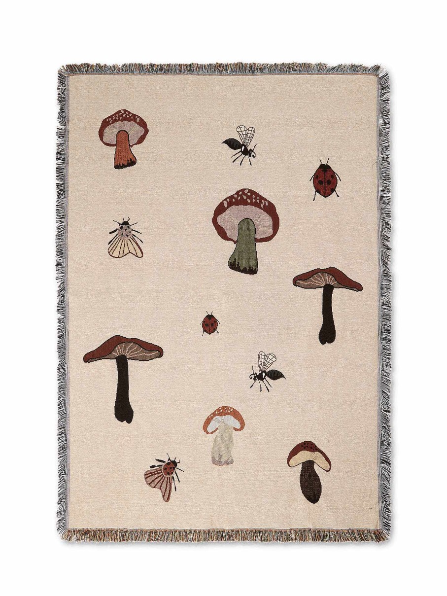 Kids Ferm Living | Forest Tapestry Blanket Sand