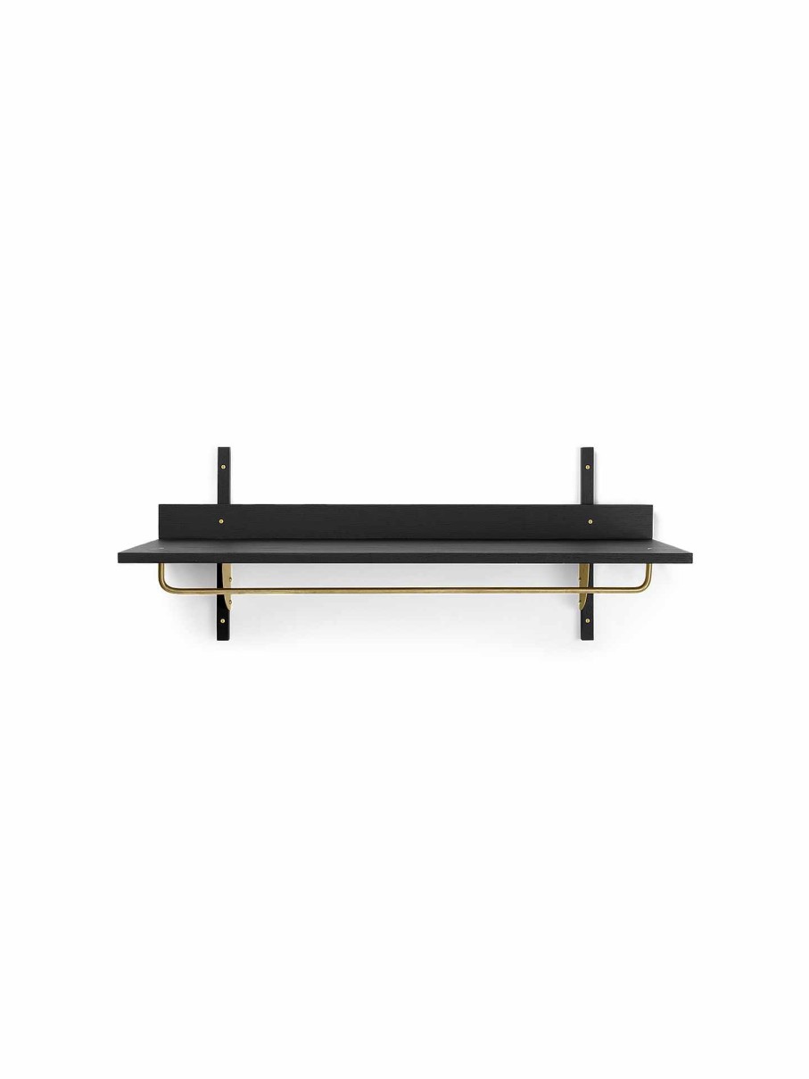 Furniture Ferm Living | Sector Rack Shelf Ash/Brass Black