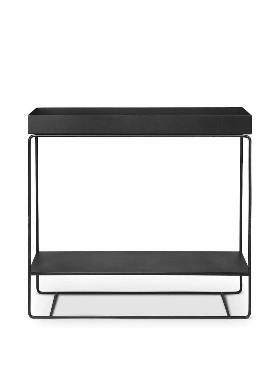 Outdoor Living Ferm Living | Plant Box Two-Tier Black