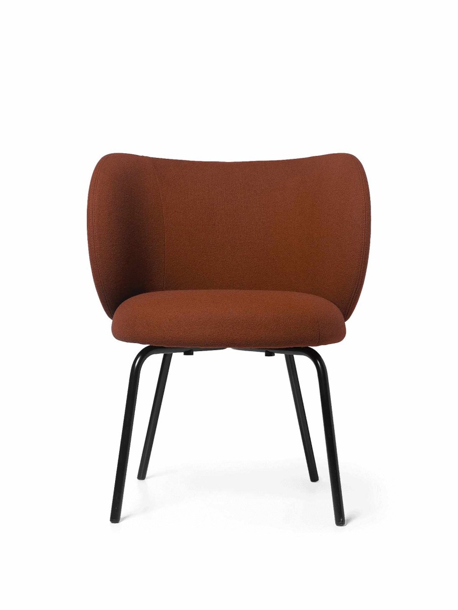 Furniture Ferm Living | Rico Dining Chair - Tonus Red Brown