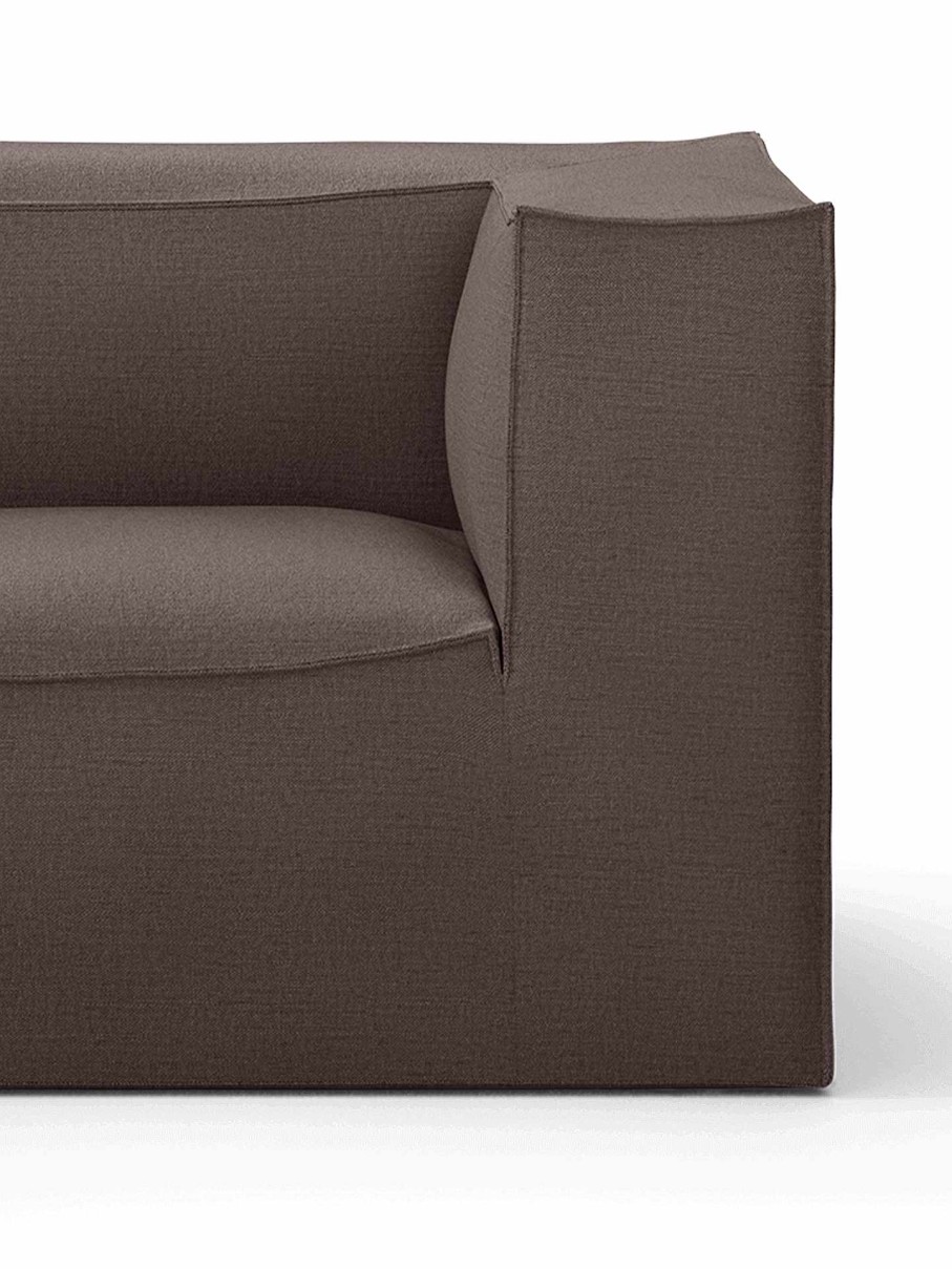 Furniture Ferm Living | Catena Sofa Armrest Right S401 Hot M. Brown