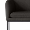 Furniture Ferm Living | Turn Sofa 2 - Black - Steelcut Trio Dark Brown