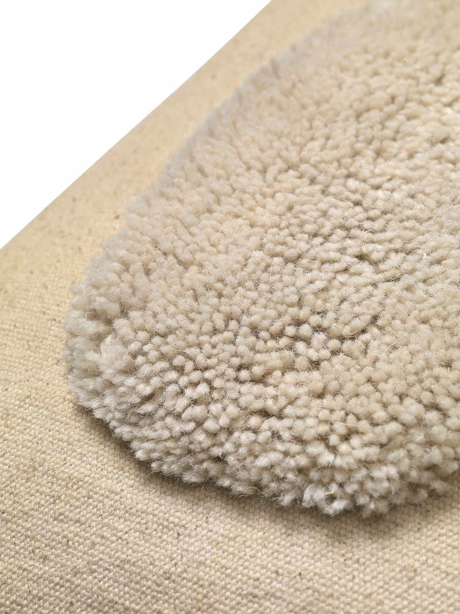 Textiles Ferm Living | Lay Cushion - Sand/Off-White Offwhite