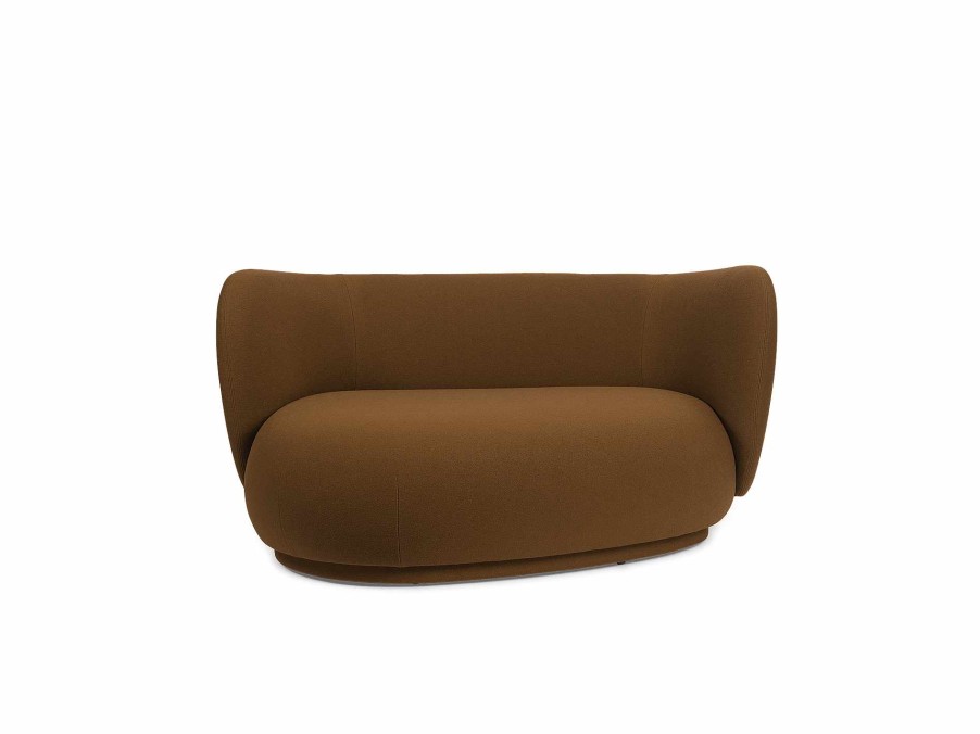 Furniture Ferm Living | Rico Curve Left - Tonus Sugar Kelp