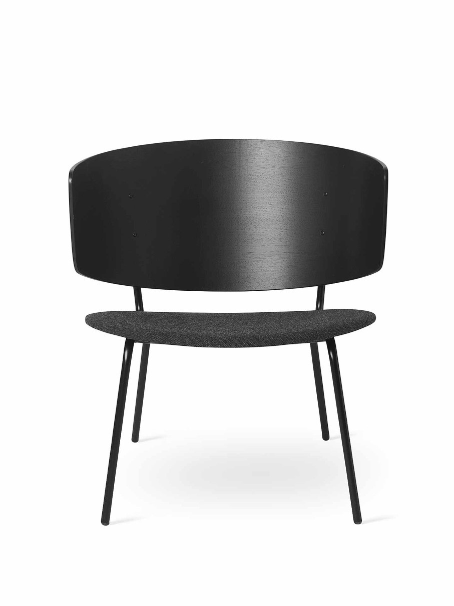 Furniture Ferm Living | Herman Lounge Chair - Fiord /Dark Grey Black