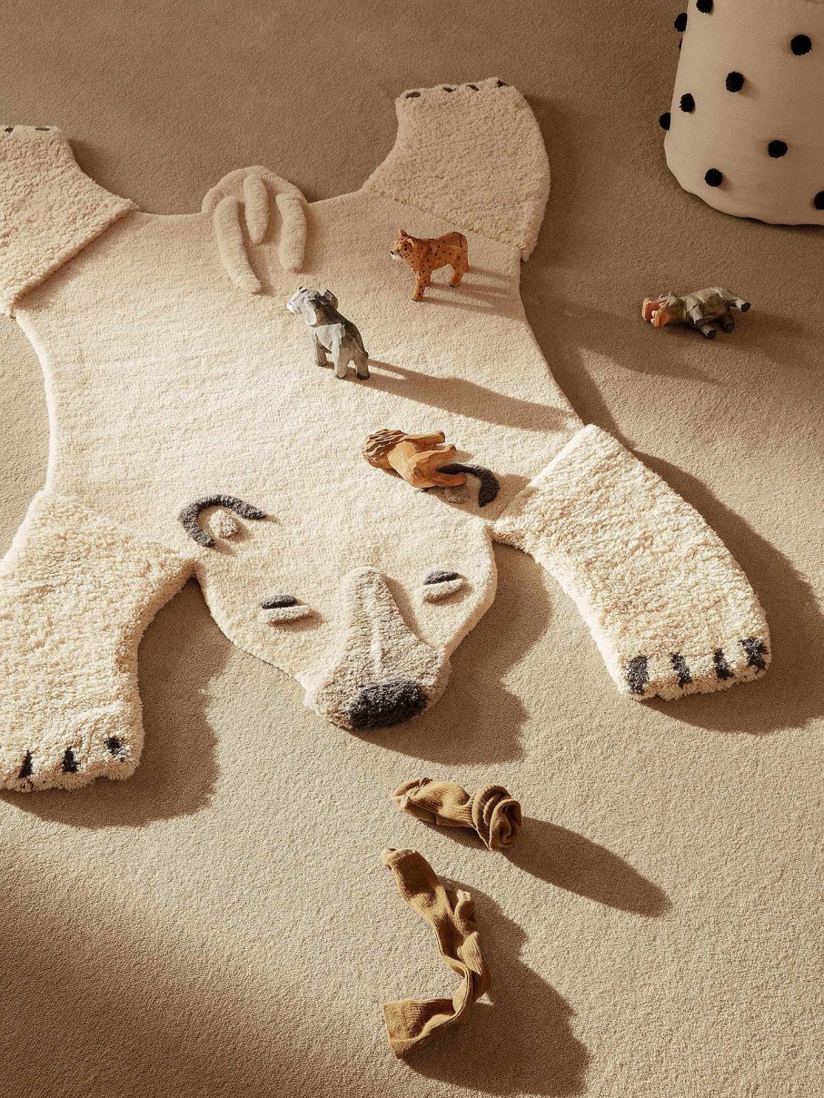 Kids Ferm Living | Animal Tufted Rug - Polar Bear