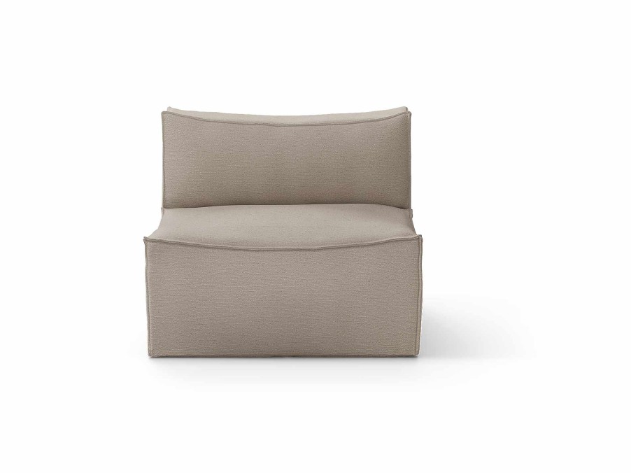 Furniture Ferm Living | Catena Sofa Center S100 Cotton Linen Natural