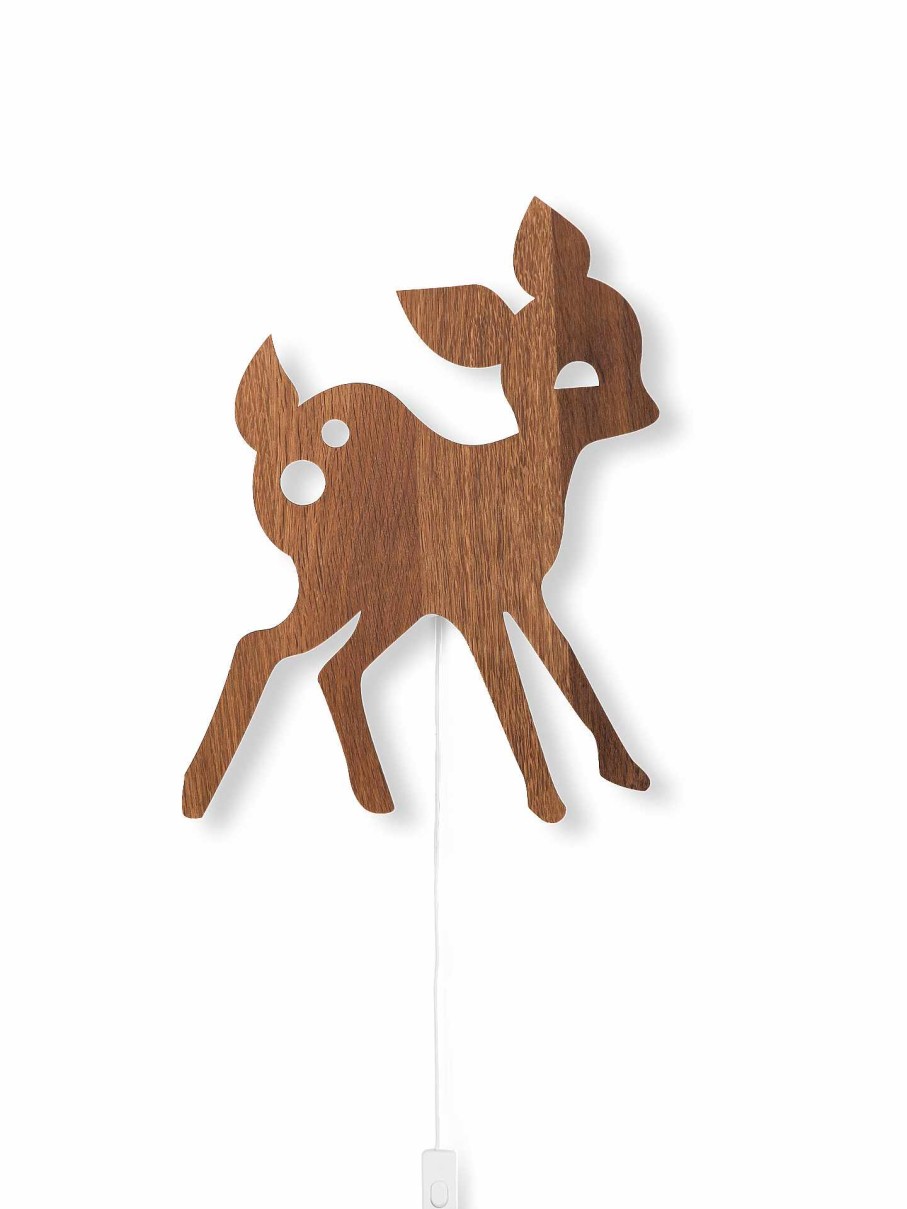 Kids Ferm Living | My Deer Lamp Smoked Oak