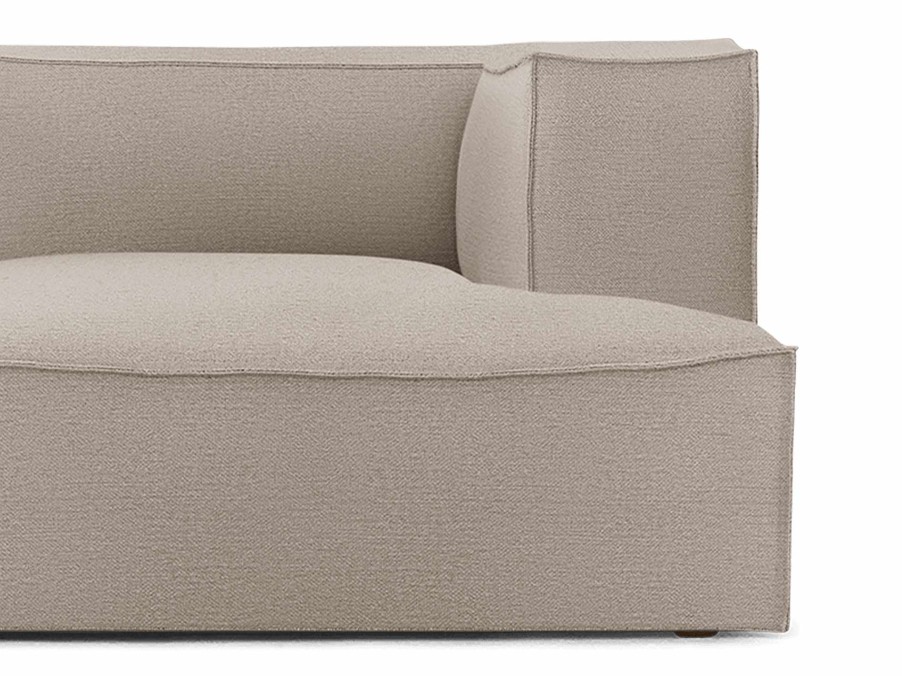 Furniture Ferm Living | Catena Sofa Chaise Longue Right L601 Cotton Linen Natural