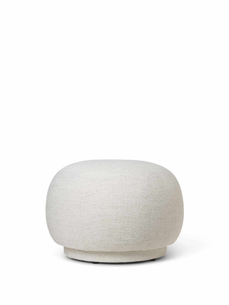 Furniture Ferm Living | Rico Pouf Boucle - Off-White Offwhite