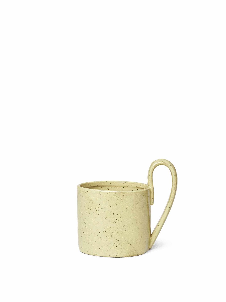 Kitchen Ferm Living | Flow Mug Speckle Yellow