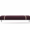 Furniture Ferm Living | Turn Daybed - Fiord - Solid Bordeaux Burgundy