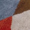 Rugs Ferm Living | Harlequin Knotted Rug Blue